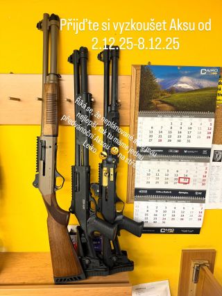 Aksa od zítra k vyzkoušení na střelnici Leiko v Plzni
